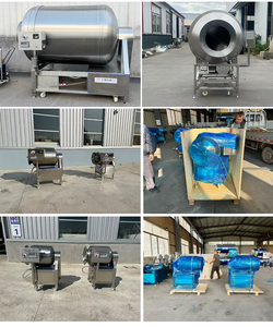 เครื่องจักรแปรรูปเนื้อหมูขนาด 50 ลิตร/100 ลิตร/200 ลิตร สำหรับหมักเนื้อไก่ เนื้อปลา เนื้อวัวอบแห้ง เครื่องผสมเนื้อ เครื่องหมักเนื้อแบบบล็อก - Product Image 5
