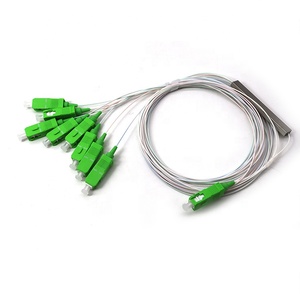1x8 1x16 1x2 1x4 SC UPC Mini PLC quang chùm Splitter chế độ duy nhất với SC kết nối mini-mô-đun PLC sợi Splitter codino - Product Image 2
