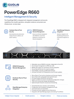 En Stock, Servidor Empresarial Dell PowerEdge R660 1U de Doble Socket, 4ª y 5ª Generación Xeon Scalable, DDR5, NVMe 8TB, Nuevo y Original al por Mayor