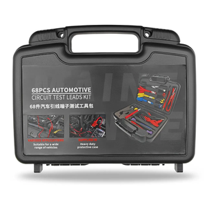 68 pièces OBD <span class=keywords><strong>Terminal</strong></span> Jumper pince crocodile adaptateur banane lumière de test LED 5KΩ potentiomètre cordon universel - Product Image 6