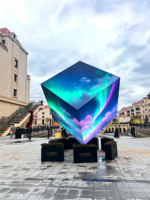 Pantalla LED Cúbica para Exteriores para Centros de Venta Inmobiliaria