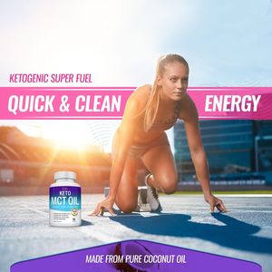 Etiqueta privada Vegano Orgánico Extracto de coco Mct Aceite Cápsulas blandas Suplemento energético - Product Image 5