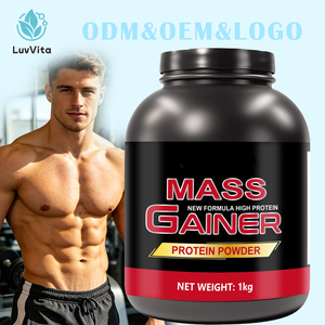 Nutrition Sportive 1kg Poudre Hyperprotéinée pour la Prise de Masse Musculaire et la Prise de Poids – Protéine en Poudre pour la Gym et le Fitness OEM/ODM - Product Image 1