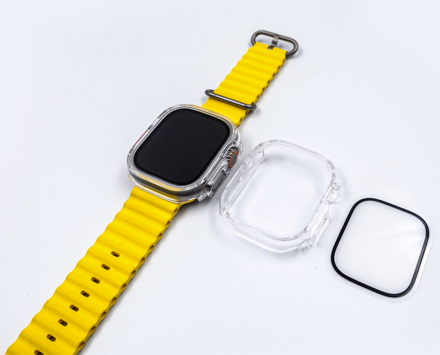 Waterproof Anti Shock Watch Cover and Screen Protector for Apple Watch Ultra  Screen and Case Protector for Watch