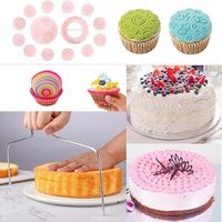Kits de décoration de gâteaux professionnels de 356 pièces avec plateau tournant et douilles de pâtisserie pour des projets créatifs de pâtisserie maison