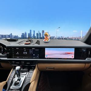 Monitor de coche antiguo a nuevo de nuevo diseño, pantalla LCD dual de 24,6 pulgadas con navegación GPS y Android Auto para Porsche <span class=keywords><strong>Cayenne</strong></span> 2014-2017 - Product Image 3