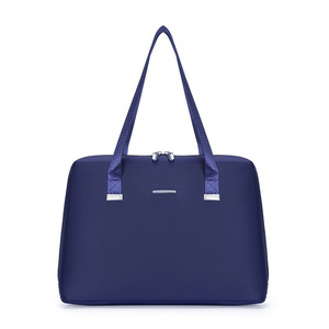 Sac à ordinateur portable grande capacité imperméable, mallette d'affaires avec compartiment pour trolley, fermeture éclair, sac à main tendance pour femme - Product Image 3