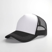 Gorras de camionero, sombreros personalizados al por mayor, Hip Hop, logotipo personalizado en blanco, sombrero de camionero deportivo de 5 paneles, bordado, estampado de algodón
