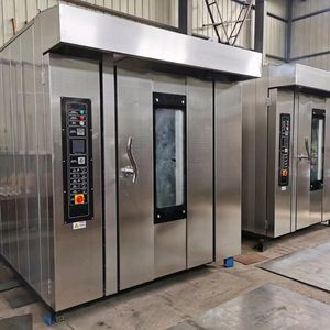 Grand four rotatif électrique à gaz diesel 64 32 16 plateaux Nouveau four industriel pour la cuisson du <span class=keywords><strong>pain</strong></span> Vente de boulangerie Farine Oeuf Maïs Ingrédients - Product Image 1