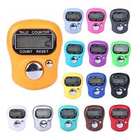 Compteur électronique numérique portatif, compteur de doigt, dispositif de comptage en forme d'anneau pour compter les personnes