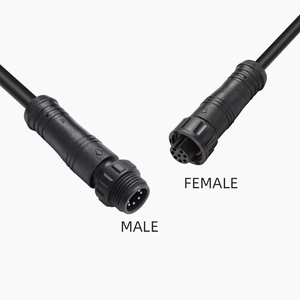 Kebaolong 2 3 4 5 6 7 8pin M12 bağlayıcı erkek ve kadın popo ortak IP67 su geçirmez bağlantı hattı M12 güç kablosu - Product Image 4
