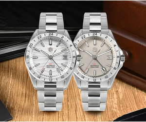 Montre mécanique automatique en acier inoxydable San <span class=keywords><strong>Martin</strong></span> Vintage Business <span class=keywords><strong>Matt</strong></span> NH34 GMT 10atm Diver, prix d'usine, à vendre - Product Image 4