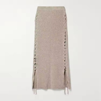 Jupe longue en tricot personnalisée HZ, élégante, décontractée, fendue, jupe maxi pour femmes, Falda Largas Talle Alto, jupe en laine mérinos pour femmes