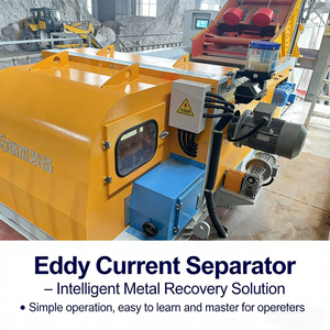 מפריד אלומיניום RJ, מפריד זרם-מסתובב, מכונת מיון מתכות קטנה - Product Image 1