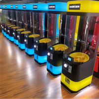 Distributeur automatique de capsules de jouets, type boîte magique, à monnayeur