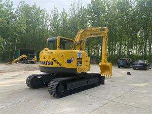 รถขุด Komatsu รถตักดินระบบไฮดรอลิกหลายฟังก์ชันใช้ PC128US-8ญี่ปุ่น - Product Image 6