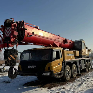 Grue sur camion Sany QY50 d'occasion de 50 tonnes, pièces d'origine, performance stable, haute efficacité pour les projets de construction - Product Image 1