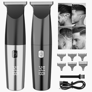 Cortapelos profesionales transfronterizos, cortapelos eléctricos con pantalla digital, recortadores de pelo eléctricos, afeitadoras eléctricas - Product Image 2