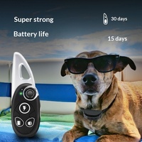 Collier anti-aboiement électrique étanche avec télécommande pour dressage canin, prévient les aboiements excessifs et le ramassage de nourriture - Chine