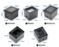 Lector de Códigos QR Integrado de Montaje Fijo 2D SCANSMART RD4600 RS232 USB para Kiosco de Control de Acceso Móvil