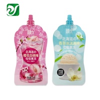Sac à bec liquide pochette sac à eau pochette d'emballage de jus en plastique nylon imprimé personnalisé