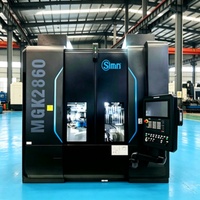 Otomatik CNC Dikey Bileşik Taşlama Makinesi Tek Klempli Çok Yüzeyli Freze Makinesi