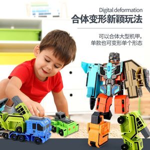 Hy Toys0-9 lắp ráp phù hợp với kỹ thuật số Morphing Đồ chơi robot cậu bé mô hình bán buôn - Product Image 3