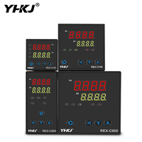 Thermostat à double sortie SSR + relais Affichage numérique YH100 YH400 YH700 YH900 Contrôleur de température intelligent à entrée universelle 220V