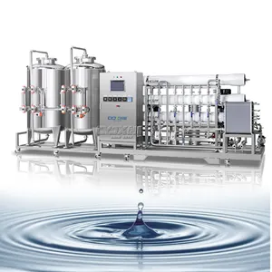 CYJX Ro 1 톤 역삼투 정화수 처리 1000l/h 산업용 순수 물 기계 직접 식수 장비