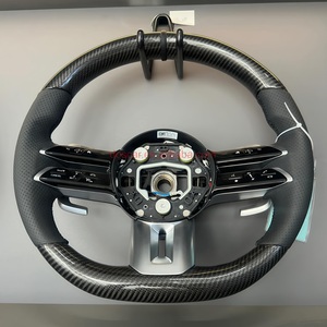 <span class=keywords><strong>Volante</strong></span> de mango de cuero perforado blanco de fibra de carbono personalizado para Mercedes A45 <span class=keywords><strong>AMG</strong></span> C43 63 <span class=keywords><strong>AMG</strong></span> <span class=keywords><strong>CLA</strong></span> <span class=keywords><strong>45</strong></span> CLS 63 <span class=keywords><strong>AMG</strong></span> - Product Image 5