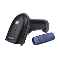Lecteur de codes-barres sans fil laser 2D Bluetooth 2,4 G portable de haute qualité, est un lecteur de codes-barres filaire USB