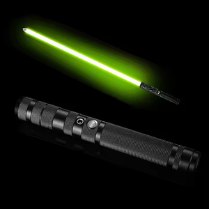 Épée <span class=keywords><strong>laser</strong></span> lumineuse 2-en-1 en gros, 16 couleurs, en plastique durable, pour duel, transfrontalier - Product Image 1