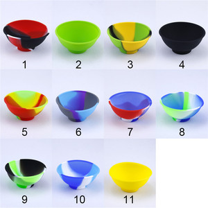 Offre Spéciale – Mini Bol en Silicone Personnalisé 50MM 67MM – Récipient de Stockage pour Herbes Sèches, Tabac, Épices – Cendrier à Cigarettes - Product Image 2