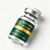 Étiquette de luxe pour flacon de médicament naturel 2ml 50ml 8oz 16oz, autocollant imprimé personnalisé pour flacon de pilules, vente en gros