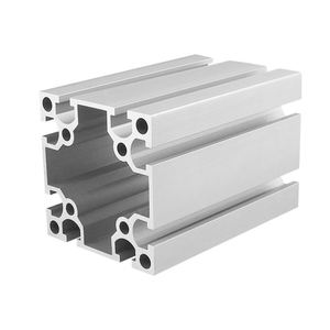 Tube carré en alliage d'aluminium T5 de la série 6000, norme nationale industrielle, cadre robuste GB8080W-2.5 avec service de découpe - Product Image 1
