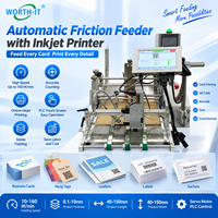 Machine de comptage automatique de cartes avec imprimante à jet d'encre pour étiquettes, feuillets et produits en papier