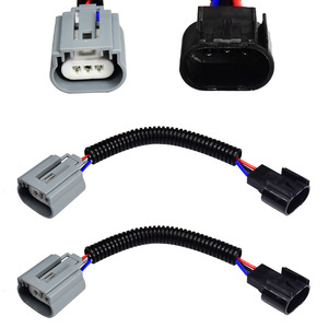 Automobile <b>Wiring</b> Harness 250 Mm PVC Insulated Copper Core IP65 Connector Adapter For Car <b>LED</b> Fog <b>Light</b> - Product Image 1