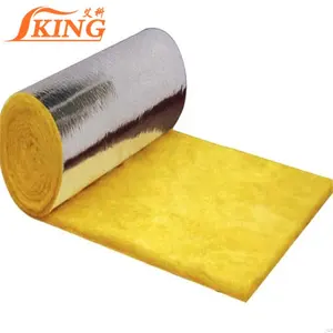 ISOKING low density glass wool felt thermal insulation 50mm thickness