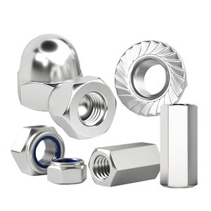 หน้าแปลนถั่วกำหนดเองได้ซัพพลายเออร์ M8 M6ชุบสังกะสี M10 M12 1/2 3/4 - Product Image 4