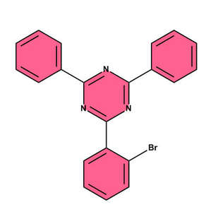 2-(2-Bromophényl)-4,6-diphényl-1,3,5-triazine de haute pureté CAS 77989-15-2 pour matériaux OLED - Product Image 1