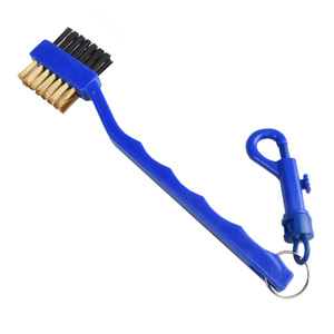 Brosse de nettoyage de <span class=keywords><strong>golf</strong></span> à long manche en nylon extra ferme personnalisée, brosse en plastique de <span class=keywords><strong>golf</strong></span> sans logo, approvisionnement d'usine - Product Image 3