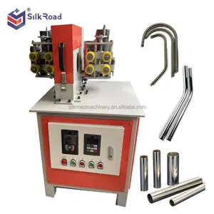 Automatic bend pipe curved tube oval tube centerless tube surface grinding polishing buffing machine