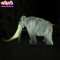 Modèle animal géant gonflable réaliste/éléphant géant gonflable de couleur blanche