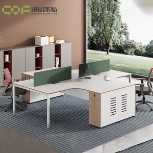 Modern Workstation Desk Office Furniture 2 4 6 Person <strong>Work</strong> Station Desk Cubicle Workstation <strong>Table</strong> <strong>for</strong> Office Room - Product Image 1