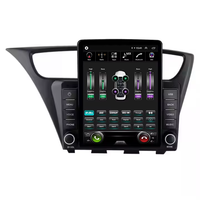 Autoradio Android 13 avec écran partagé IPS DSP pour Honda Civic 2012-2015 8+128G Autoradio Audio Vidéo BT Stéréo GPS Navigateur