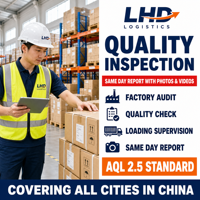 Service d'inspection rapide et fiable pour produits chinois, services de contrôle global, supervision du chargement, fournisseur avant expédition