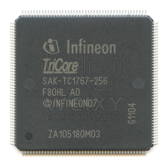 SAK-TC1767-256F80HL AD MCU chip use for automotive ECU