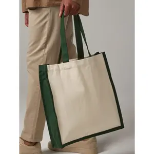 Sac fourre-tout en toile Westford Mill Shopper Gallery, merchandising personnalisé - Product Image 2