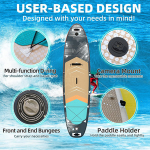 Kayak monoplace modulaire en plastique haute performance avec pédales à ailerons détachables, écologique, résistant aux UV, spécial pêche avec bac à poissons vivants - Product Image 5