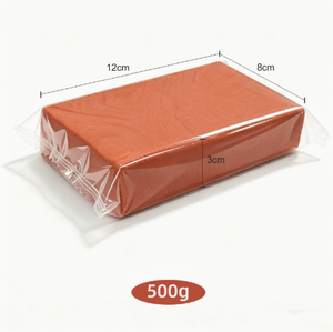 Arcilla cerámica de piedra y plástico, arcilla de modelado sin hornear, arcilla de secado al aire para niños, arcilla suave para manualidades, arcilla para escultura para estudiantes - Product Image 3